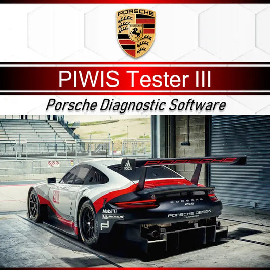 Porsche PIWIS 3 (PT3) Diagnostic Software for VAS6154/PT3G with Developer & Engineering Mode v41.600