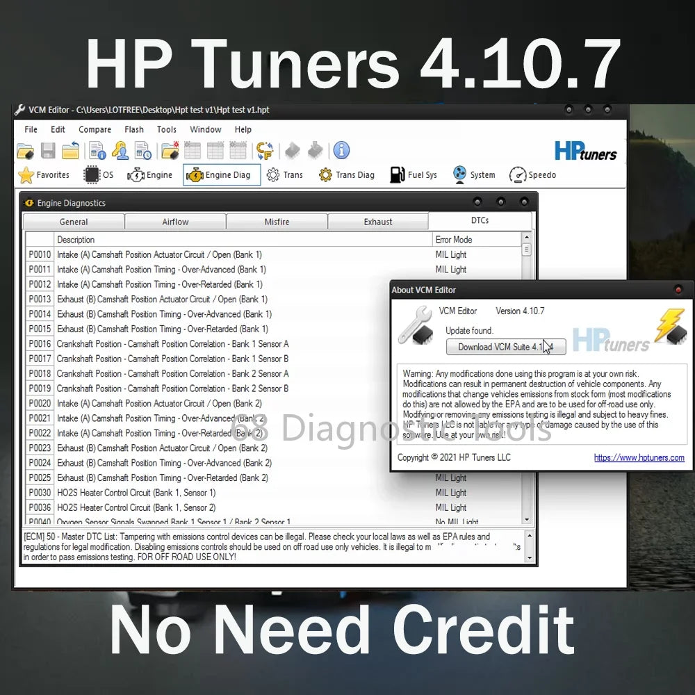 HP Tuners 4.10.7 full