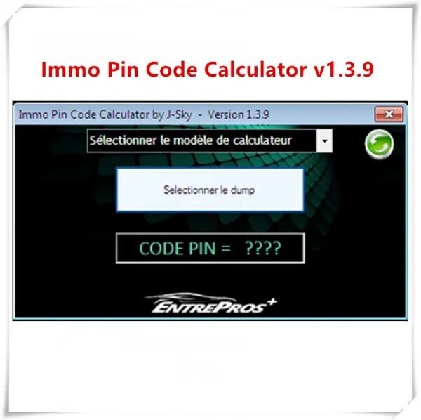 IMMO Pin Code Calculator V1.3.9