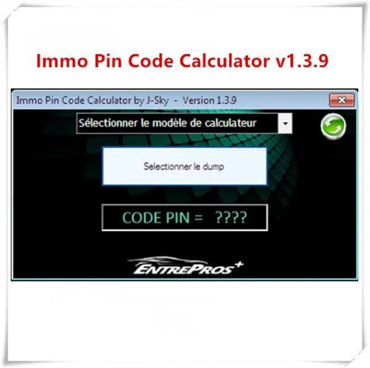 IMMO Pin Code Calculator V1.3.9