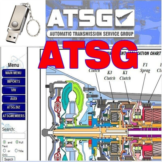 ATGS  FULL software Automatic Transmissions service group