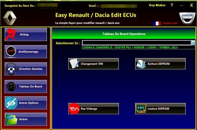 Easy Renault/Dacia v6.1.4 FULL