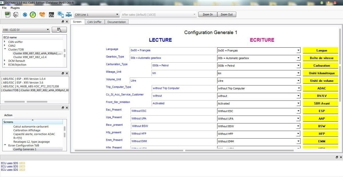 DDT4ALL 2020.10 ECU 2020.06