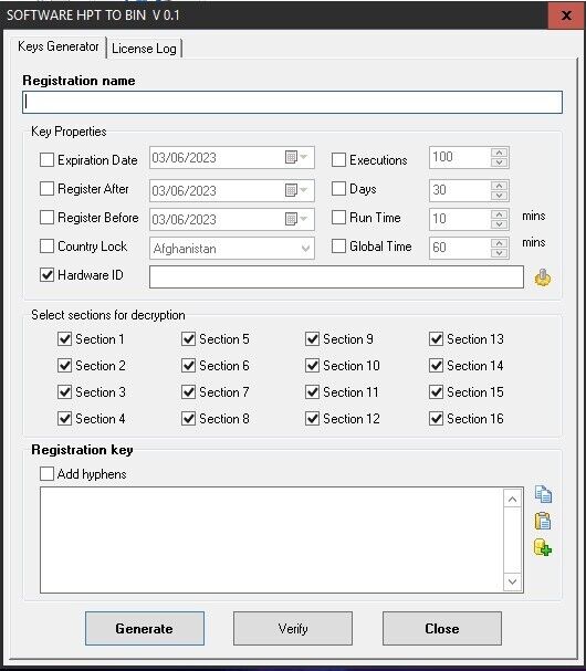 HPT to BIN Converter + KEYGEN .
