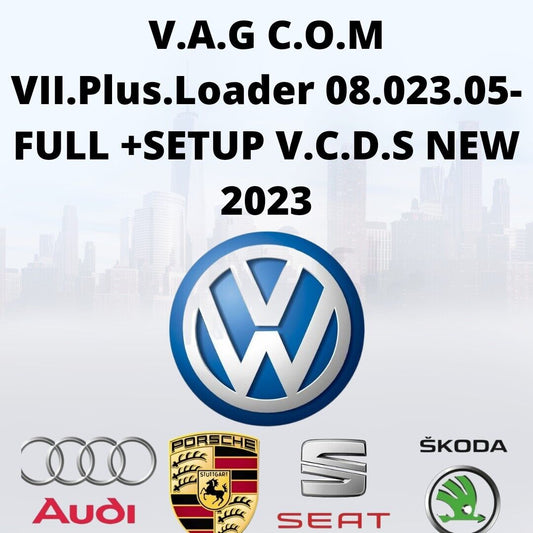 VAG COM VIIPlusLoader 08.023.05-FULL +SETUP VCDS NEW 2023