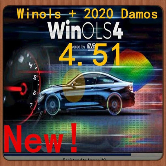 WinOLS 4.51 +ECM Titanium 1.61 + Damos+ IMMO (VMware)