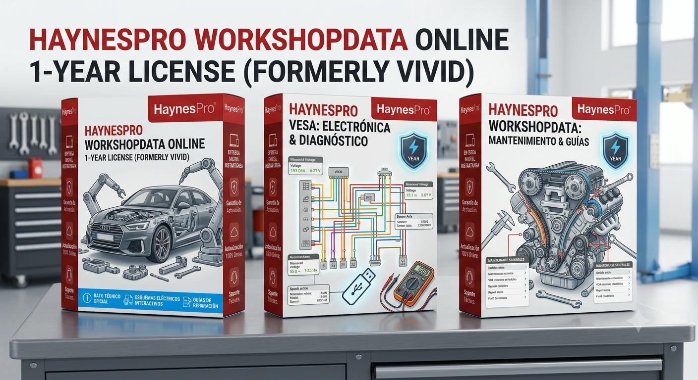 Vivid Workshop Data Online Haynes  Pro car repair 1 Year