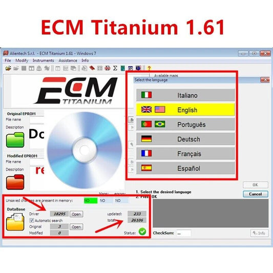 ECM TITANIUM 1.61 Full With 18259+ Driver